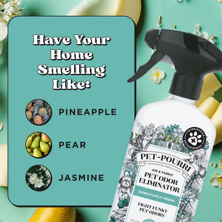 Pet~Pourri Pawsitively Fresh Air+Fabric Odor Refresher 16oz